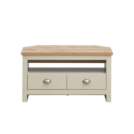 Lisbon - Set - 2 Door Corner TV Unit, 2 Drawer Sideboard, Coffee Table 