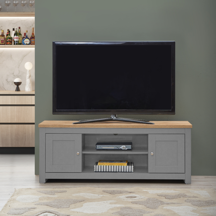 Lisbon - TV Unit 2 Doors 1 Shelf