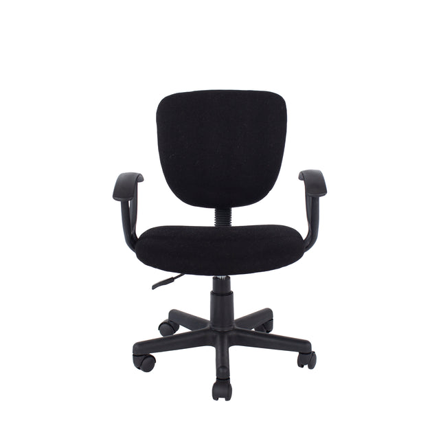 Loft Home Office - Loft study chair in black fabric black base
