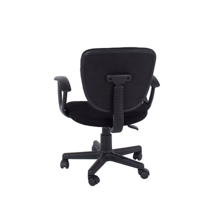 Loft Home Office - Loft study chair in black fabric black base