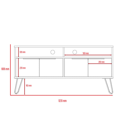 Modern Living - 4-Door Wide Screen TV Unit