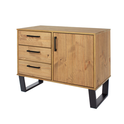 Modern Living - Compact Industrial Sideboard