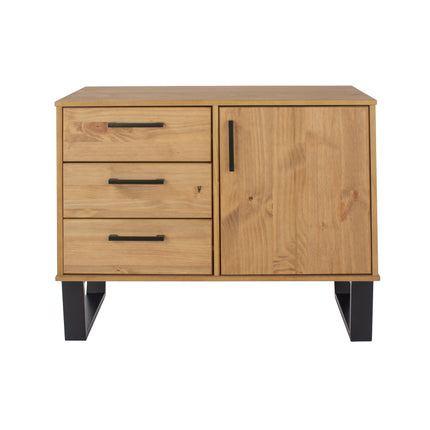 Modern Living - Compact Industrial Sideboard