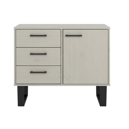 Modern Living - Compact Industrial Sideboard