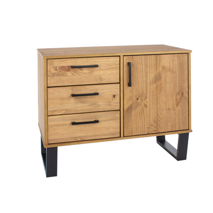 Modern Living - Compact Industrial Sideboard