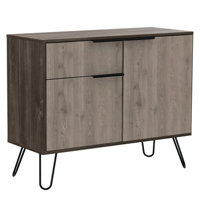 Modern Living - Compact Sideboard - Bleached Oak Effect