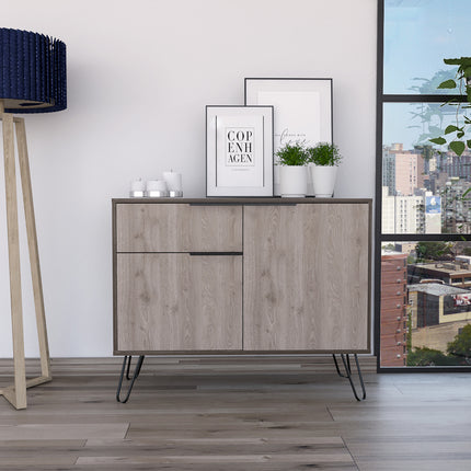Modern Living - Compact Sideboard - Bleached Oak Effect