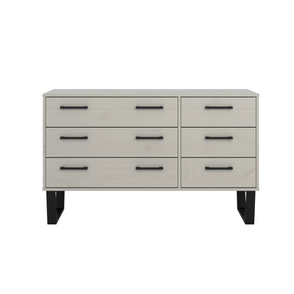 Modern Living - Industrial 6 Drawer Wide Chest