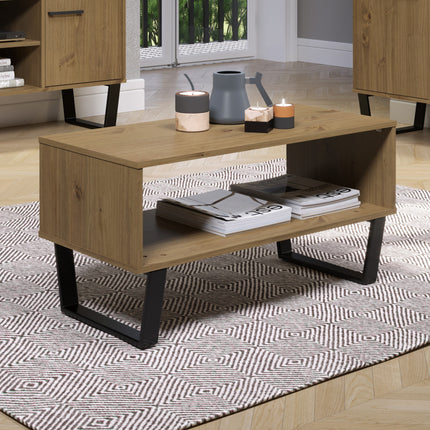 Modern Living - Industrial Open Coffee Table