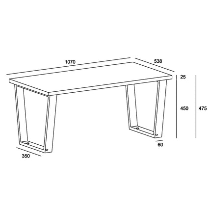 Modern Living - Sturdy Unitard Coffee Table