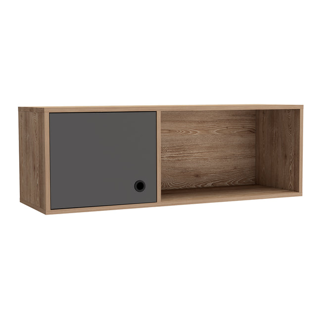 Modern Living - Versatile Wall Storage Unit - Oak Effect