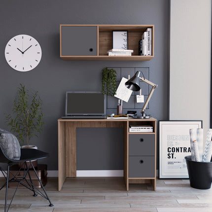 Modern Living - Versatile Wall Storage Unit - Oak Effect