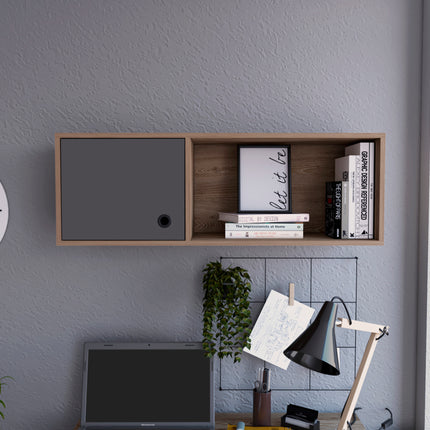 Modern Living - Versatile Wall Storage Unit - Oak Effect