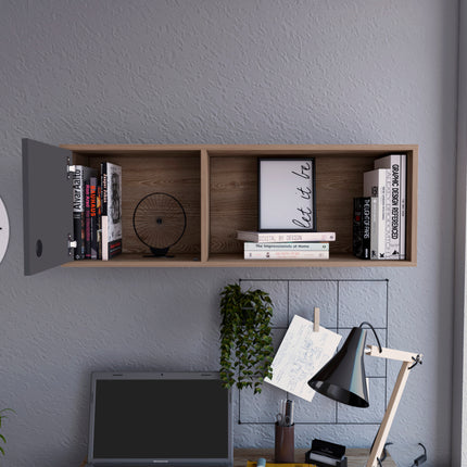Modern Living - Versatile Wall Storage Unit - Oak Effect