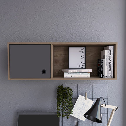 Modern Living - Versatile Wall Storage Unit - Oak Effect
