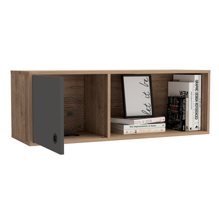 Modern Living - Versatile Wall Storage Unit - Oak Effect