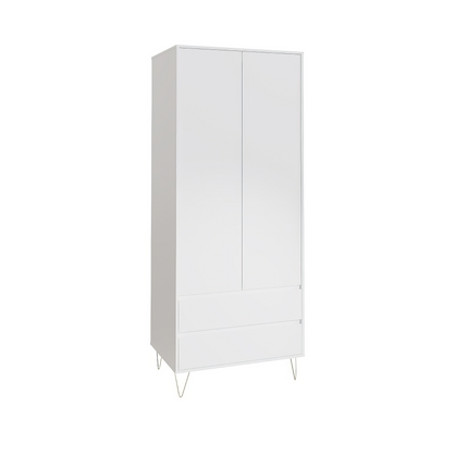 Monaco - 2 Door 2 Drawer Wardrobe 