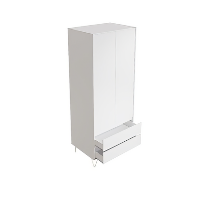 Monaco - 2 Door 2 Drawer Wardrobe 