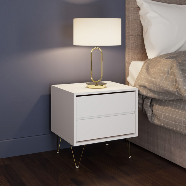 Monaco - 2 Drawer Bedside