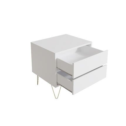 Monaco - 2 Drawer Bedside