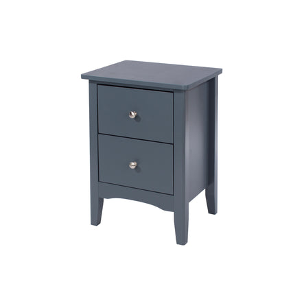 Painted - 2 Drawer Bedside Cabinet