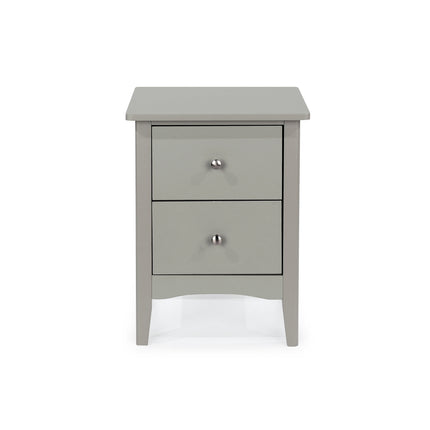 Painted - 2 Drawer Bedside Cabinet