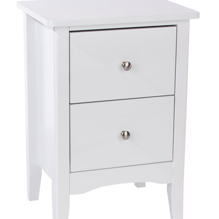 Painted - 2 Drawer Bedside Cabinet