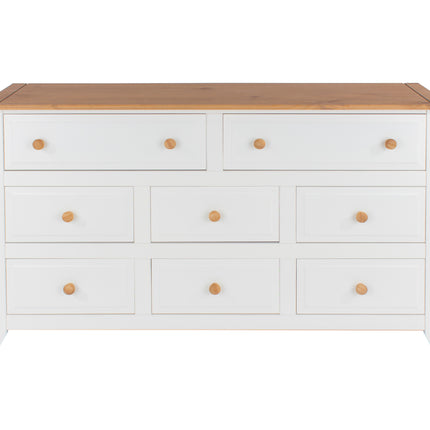 Painted - 8 Drawer Large Chest - Practical Storage