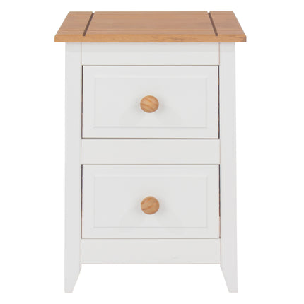 Painted - Petite 2 Drawer Bedside Cabinet
