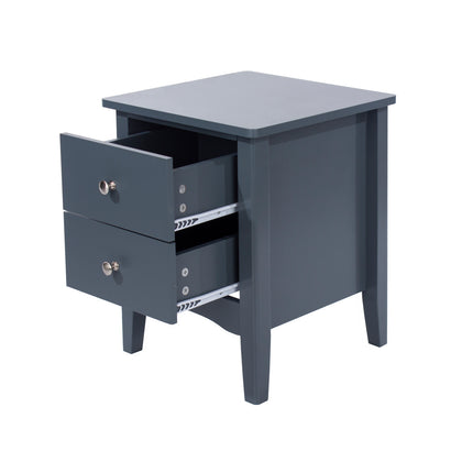 Painted - Petite 2 Drawer Bedside Table