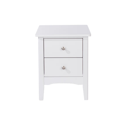 Painted - Petite 2 Drawer Bedside Table
