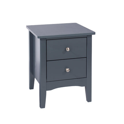 Painted - Petite 2 Drawer Bedside Table