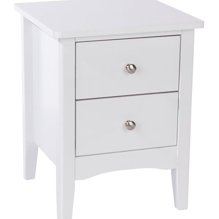 Painted - Petite 2 Drawer Bedside Table