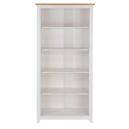 Painted - Tall Bookcase - Carbon - Grey - Adjustable Shelves