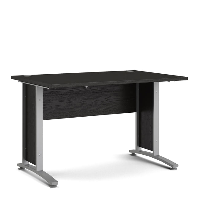 Prima - Desk 120cm in Black Woodgrain