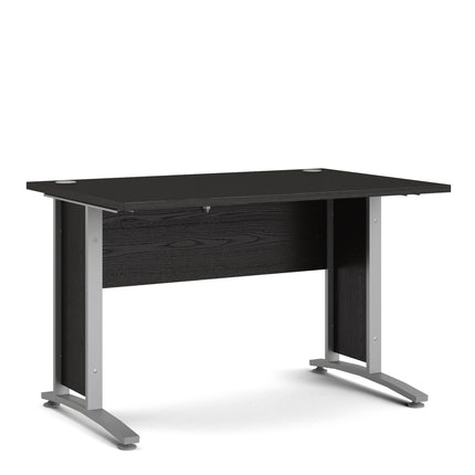 Prima - Desk 120cm in Black Woodgrain