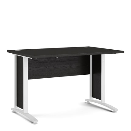 Prima - Desk 120cm in Black Woodgrain