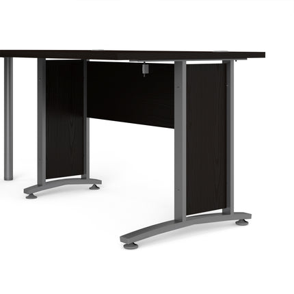 Prima - Desk 120cm in Black Woodgrain