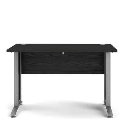 Prima - Desk 120cm in Black Woodgrain