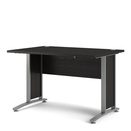 Prima - Desk 120cm in Black Woodgrain