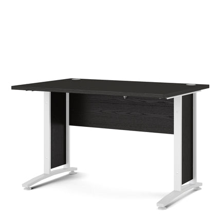 Prima - Desk 120cm in Black Woodgrain