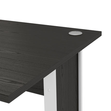 Prima - Desk 120cm in Black Woodgrain