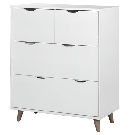 Pulford - 4 Drawer Chest - White