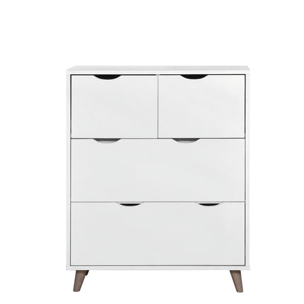Pulford - 4 Drawer Chest - White