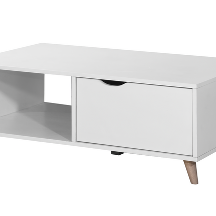 Pulford - Coffee Table - 2 Drawers - White