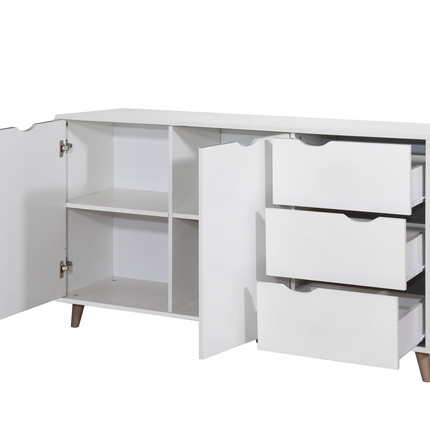 Pulford - Sideboard - 2 Doors & 3 Drawers - White