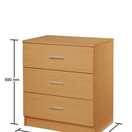 Rio Costa - 3 Drawer Chest