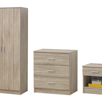 Rio Costa - 3 Piece Bedroom Set - 3 Drawer