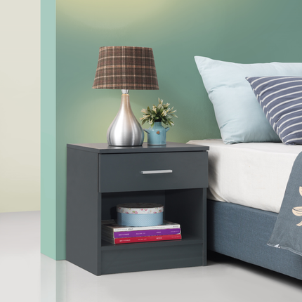 Rio Costa - Bedside Table - 1 Drawer