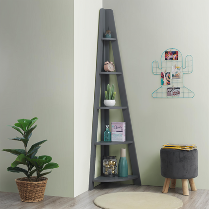 Riva - Corner Ladder Bookcase